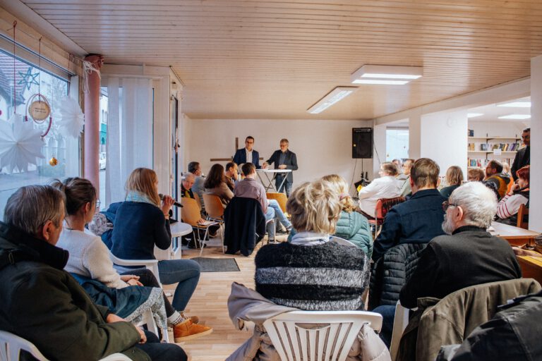 Dr. Tim Breitkreuz beim Migrationsdialog in Schrozberg: Ordnung, Humanität und Integration zusammendenken