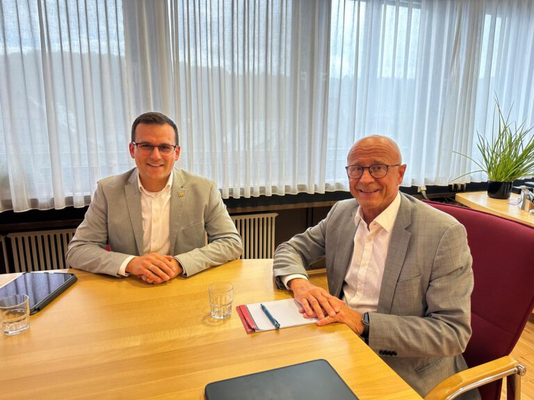 Antrittsbesuch im Landratsamt Schwäbisch Hall