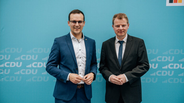 Tim Breitkreuz und Konrad Weibler gehen für CDU Hohenlohe ins Rennen